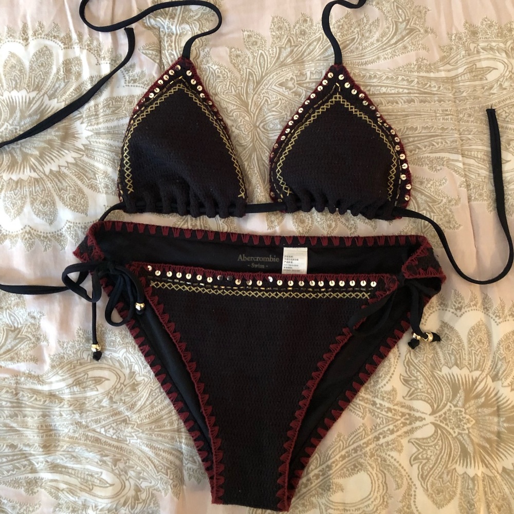 Abercrombie Knit Two Piece Bathing Suit
